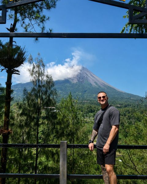 Borobudur in the Morning Including Kedung Kayang Waterfall