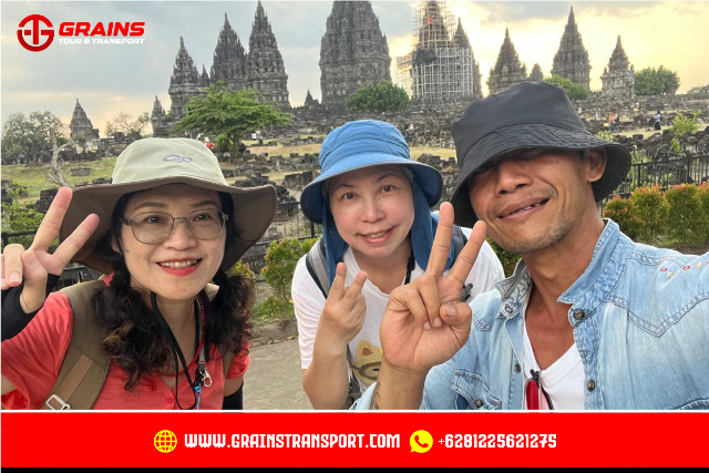 ジョグジャカルタでの車と運転手のレンタル