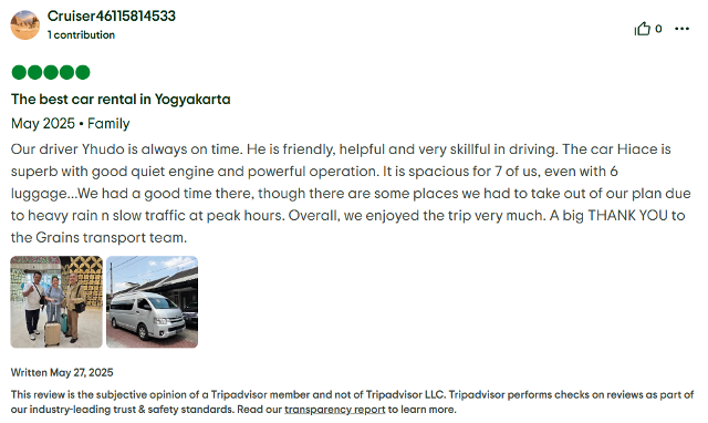 Private Transfer from Yogyakarta to Malang by Car