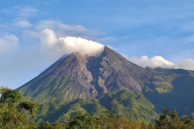 Mount Merapi Yogyakarta Indonesia