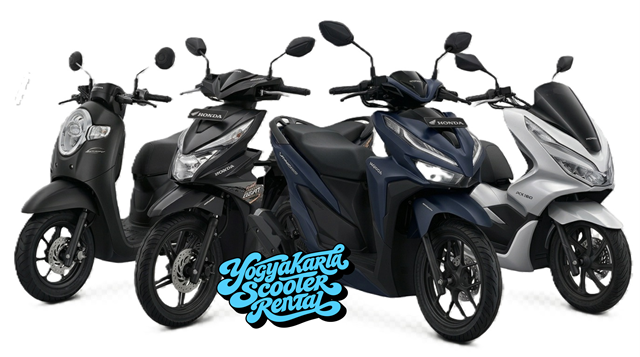 Automatic Scooter Rental in Yogyakarta